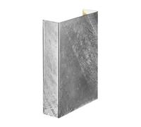 Outdoor Light Silver Fold 15 LED Wall IP54 Galvanised Nordlux 2019051031 [EEK: F]