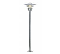 Outdoor Light Silver Lonstrup 32 Post IP44 Galvanized Steel 1.16m Nordlux
