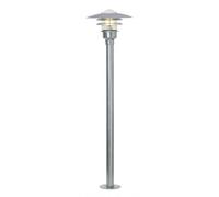 Nordlux Lonstrup 32 Outdoor Patio Terrace Garden Light In Galvanized (Height) 116Cm