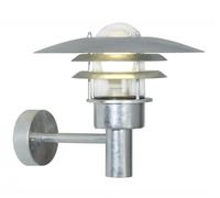 Outdoor Light Silver Lonstrup 32 Wall IP44 Galvanized Steel Nordlux 71411031