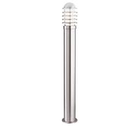 Outdoor Light Silver Louvre Post IP44 Satin 900mm Domed Cap Searchlight 052-900