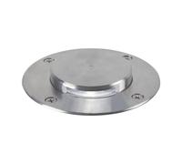 Outdoor Light Silver Tilos Recessed IP67 Stainless Steel Round Nordlux 96409934