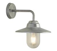 Outdoor Light Silver Toronto Wall IP44 Galvanised Searchlight 34291SI