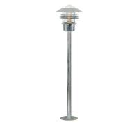 Outdoor Light Silver Vejers Bollard IP54 Galvanised Steel 920mm Nordlux 25118031