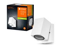 Outdoor Light Wall Lamp Endura Classic Cube White IP44 Max. 35W GU10 Adjustable