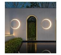 Outdoor Lighting IP65 Waterproof Stainless Steel Round Moonlight Compatible with Street Garden 11W 19W 24W 36W - Exterior Wall Light Holder,Minimalist Style