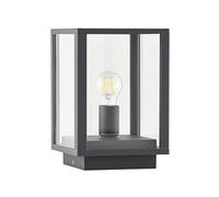 Outdoor Lights 'Giavanna' dimmable (Modern) in Silver Made of Aluminium (1 Light Source, E27) from Lindby | Pillar Lights, Garden Light, Path Light, Bollard Light, Path lamp, Pillar Light