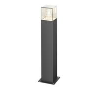 Outdoor Lights 'Keke' dimmable (Modern) in Black Made of Aluminium (1 Light Source, E27) from Lucande | Pillar Lights, Garden Light, Path Light, Bollard Light, Path lamp, Pillar Light