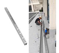 Outdoor Linear Gutter Strainers - Heavy-Duty Drain Covers for Channels, Prevent Clogs & Debris Buildup, Ideal for Effective Drainage Solutions