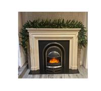 Outdoor Living 270cm Premium Mixed branch Pre-lit Green Christmas Garland | Size: 270 cm x 35 cm Outdoor Living Green 270 cm x 35 cm