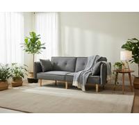 Outdoor Living (NW) Ltd Finnley Two Seat Grey Sofa Bed - Grey