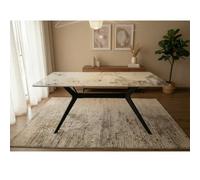 Outdoor Living (NW) Ltd San Diego Marble Top Rectangular Dining Table