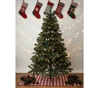 Outdoor Living (NW) Ltd Winter Fir Green 7Ft Pre-Lit Artificial Christmas Tree With 210 Multi Function Led Lights