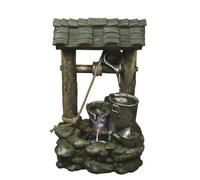 Outdoor Living UK Aqua Creations 3 Bucket Wishing Well Mains Plugin Powered Water Feature
