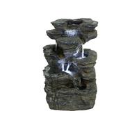 Outdoor Living UK Aqua Creations Indiana Slate Falls Mains Plugin Powered Water Feature