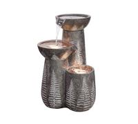 Outdoor Living UK Aqua Creations Kendal Pouring Bowls Mains Plugin Powered Water Feature
