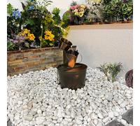 Outdoor Living UK Bermuda Denver Mains Plugin Powered Water Feature With Protective Cover