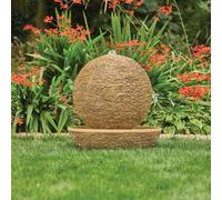 Outdoor Living UK Kelkay Cotswold Sun Mains Plugin Powered Water Feature With Protective Cover