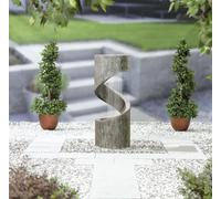 Outdoor Living UK Kelkay Spiral Showers With Lights Mains Plugin Powered Water Feature With Protective Cover