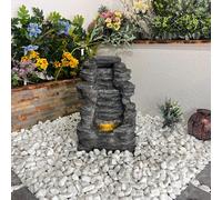 Outdoor Living UK Mini Rock Cascade Rock Effect Water Feature Without Cover