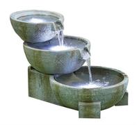 Outdoor Living UK Oasis With Lights Contemporary Water Feature Without Cover
