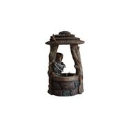 Outdoor Living UK Wishing Well Solar Powered Water Feature With Cover