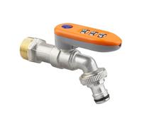 Outdoor Lock Faucet - Brass Spigot Security Cover, Combination Water Valve | Garden Irrigation Control Rental Property Management Device, Keyless Access Heavy Duty Weatherproof Lock Box For Apartments