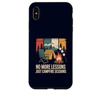 Outdoor Lover Teacher Student Summer Vacation Campfire Case for iPhone XS Max