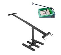 Outdoor Manual Trash Compactor for 120L 240L 360L Bins - Steel Bin Squasher Hand Tool, Easy Rubbish Compression Waste Press for Home, Park & Restaurant
