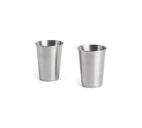Outdoor Market Cup Set of 2 Small Silver