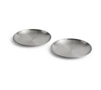 Outdoor Market steel plates, Jasper Morrison - Set of 2 Steel S