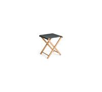 HAY - Outdoor Market Folding Stool, Black With Beige Stripe - Black