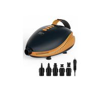 Outdoor Master Dolphin Electric Paddle Board Pump - 20 PSI Max, 12V Car Power, Auto Shut-Off, Real-Time Pressure Gauge