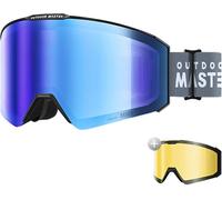 Outdoor Master Falcon Zeiss Lens Ski Goggles Unisex - - Size: ONESIZE