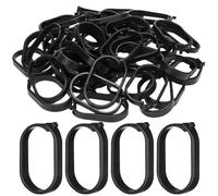 Outdoor Mesh Curtain Hooks | 100Pcs Waterproof Rustproof Replaceable Clips - Garden Screen Replacement Parts - For Outdoor, Camping, Patio, Garden, Pergola, Bed, Bunk Bed, Window, Dome Nets