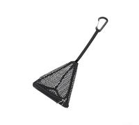 Outdoor Mesh Hanging Basket, Lightweight Triangle Dry Net Organizer with Hook for Camping Picnic, Foldable Storage Net(Small)