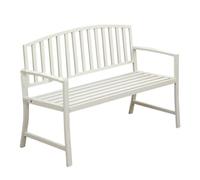 Outdoor Metal Bench,Outdoor Park Bench, High-quality Iron Craftsmanship, with Armrests and Backrests, with Non-slip Feet to Protect the Floor, Suitable for Balcony, Terrace, Store