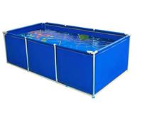 Outdoor Metal Frame Garden Pond for Koi Fish & Turtles - Durable Water Reservoir for Aquaculture Backyard Decoration & Wildlife Habitat