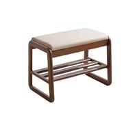 Outdoor Metal Garden Bench Weatherproof Patio Rest Seat with Storage, Solid Wood Entryway Shoe Rack Bench for Balcony Living Room