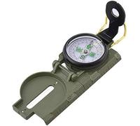 Outdoor Metal Navigation Compass,Multifunctional Professional Waterproof Military Folding Compass,for Camping Hiking Boating
