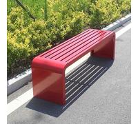 Outdoor Metal Potting Bench, Weatherproof Steel Frame for Patio, Park, Garden