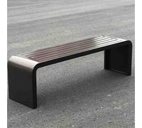 Outdoor Metal Potting Bench, Weatherproof Steel Frame for Patio, Park, Garden
