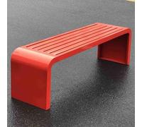 Outdoor Metal Potting Bench, Weatherproof Steel Frame for Patio, Park, Garden