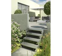 Outdoor Metal Staircase Gardentop 4 Tread Dolle