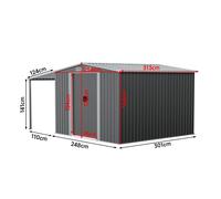 Outdoor Metal Storage Shed