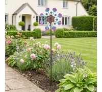 Outdoor Metal Wind Spinner for Garden & Patio