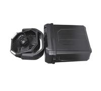 Outdoor Misting Cooling Fan Rechargeable 6L Bucket Swing 3Spray Nozzles Remote Operated For Camping Patios Activity Battery Power Camping Fan Misters