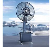 Outdoor Misting Fan with Standalone Tank - 3 Speed Settings, 90° Rotation for Ultimate Cooling - Perfect for Camping, Patio, Warehouse, and Home Use