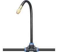 Outdoor Misting System, Garden Irrigation System Kit, Integrated Automatic Flower Watering Systems, Adjustable Sprinkler Irrigation Cooling (20m)