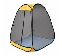 Outdoor Mosquito Net Meditation Tent | Pop Up Folding Mesh Shelter with Dual Zip Access and Compact Carry Bag